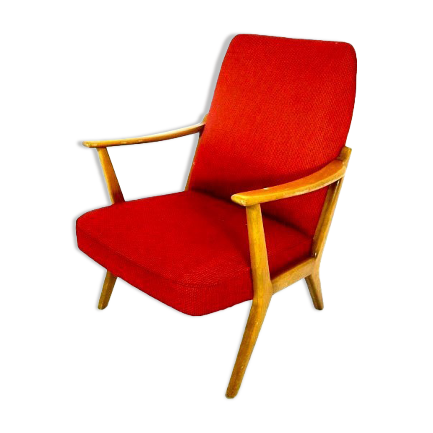 Beech armchair, Sweden, 1950