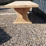 Old fir monastery table