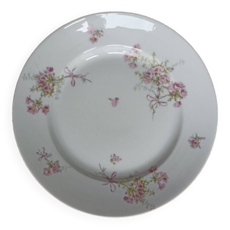 Plat de service en porcelaine de Limoges William Guérin et Compagnie