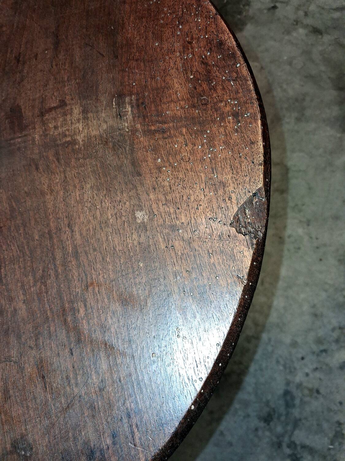 Authentic bistro guéridon table