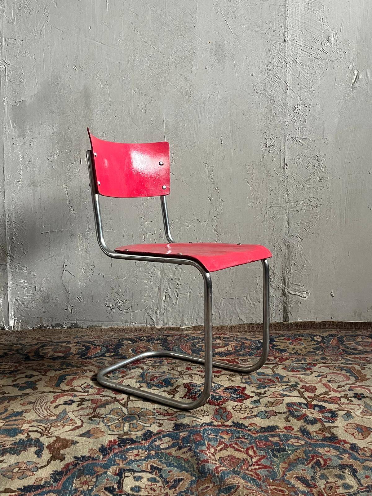 Chaise cantilever Kovona, style Bauhaus d'après Mart Stam, années 1950-1960