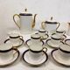 Porcelain coffee service raynaud & cie limoges
