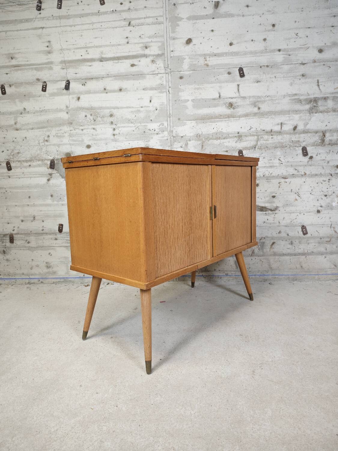 Old sewing machine cabinet