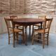 4 vintage bistro chairs