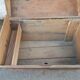 Former bulging privateer's trunk in 18th century fir