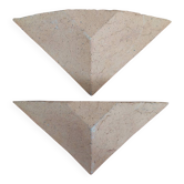 Designer earthenware wall lights