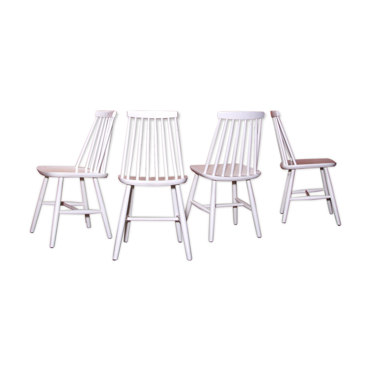 Yngve Ekstrom dining chairs for Nesto Pastoe, 60s Sweden