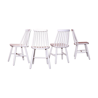 Yngve Ekstrom dining chairs for Nesto Pastoe, 60s Sweden