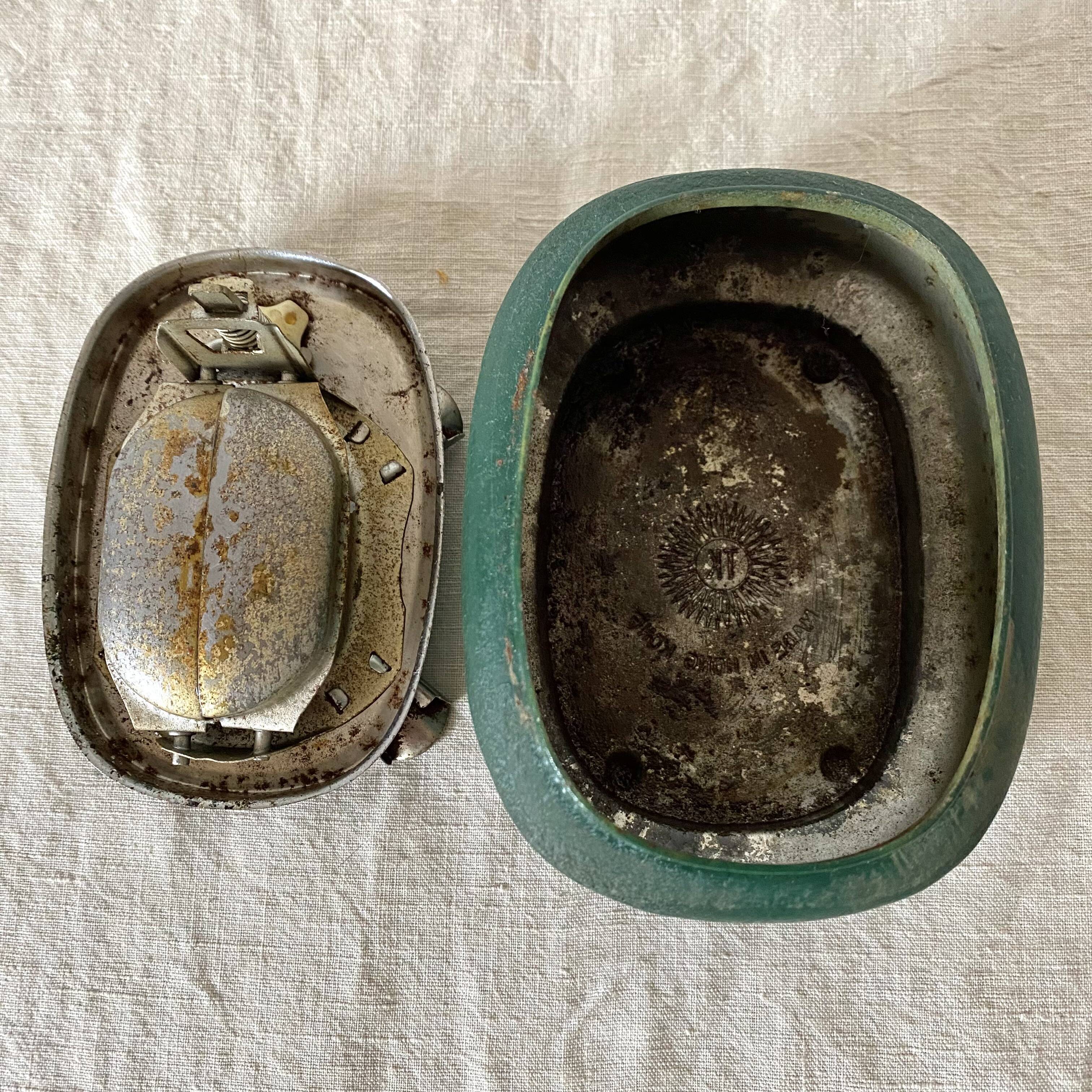 Vintage metal ashtray