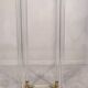 Very beautiful column pedestal by Charles Hollis Jones in Lucite & brass.