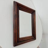 Antique wooden mirror