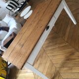 Light wooden kitchen table