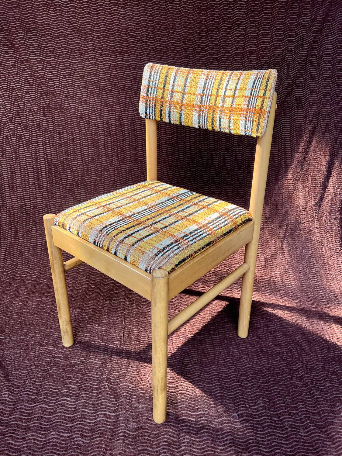 Table + 6 chaises baumann vintage 1970