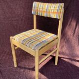 Table + 6 chaises baumann vintage 1970