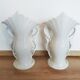 Pair of large vases of brides / cone vases 45 cm high