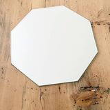 Miroir biseauté ancien hexagonal
