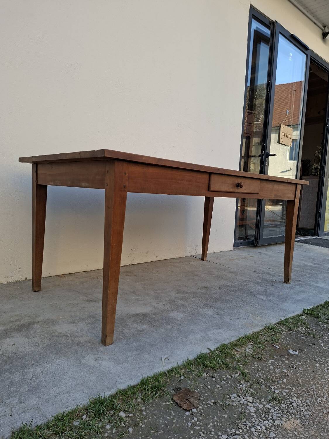 Table de Ferme rustique ancienne fabrication 1900s en Fruitier