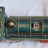 Sheet metal locomotive, 1950 toy, japan