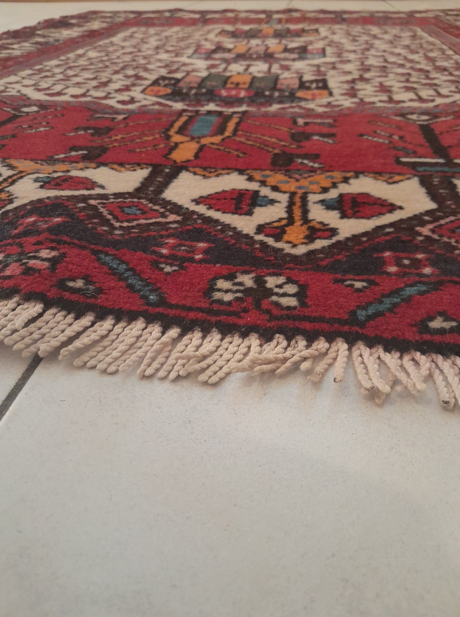 Handmade Persian rug Afshar 145x110cm