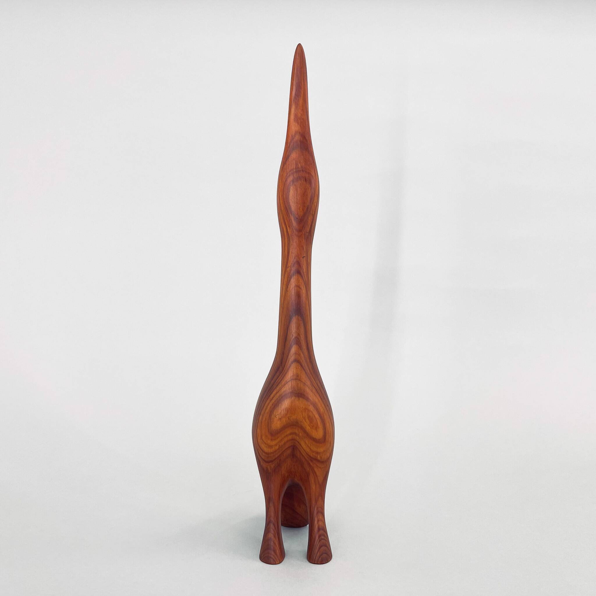 Mid-Century Wooden Decoration, Czechoslovakia