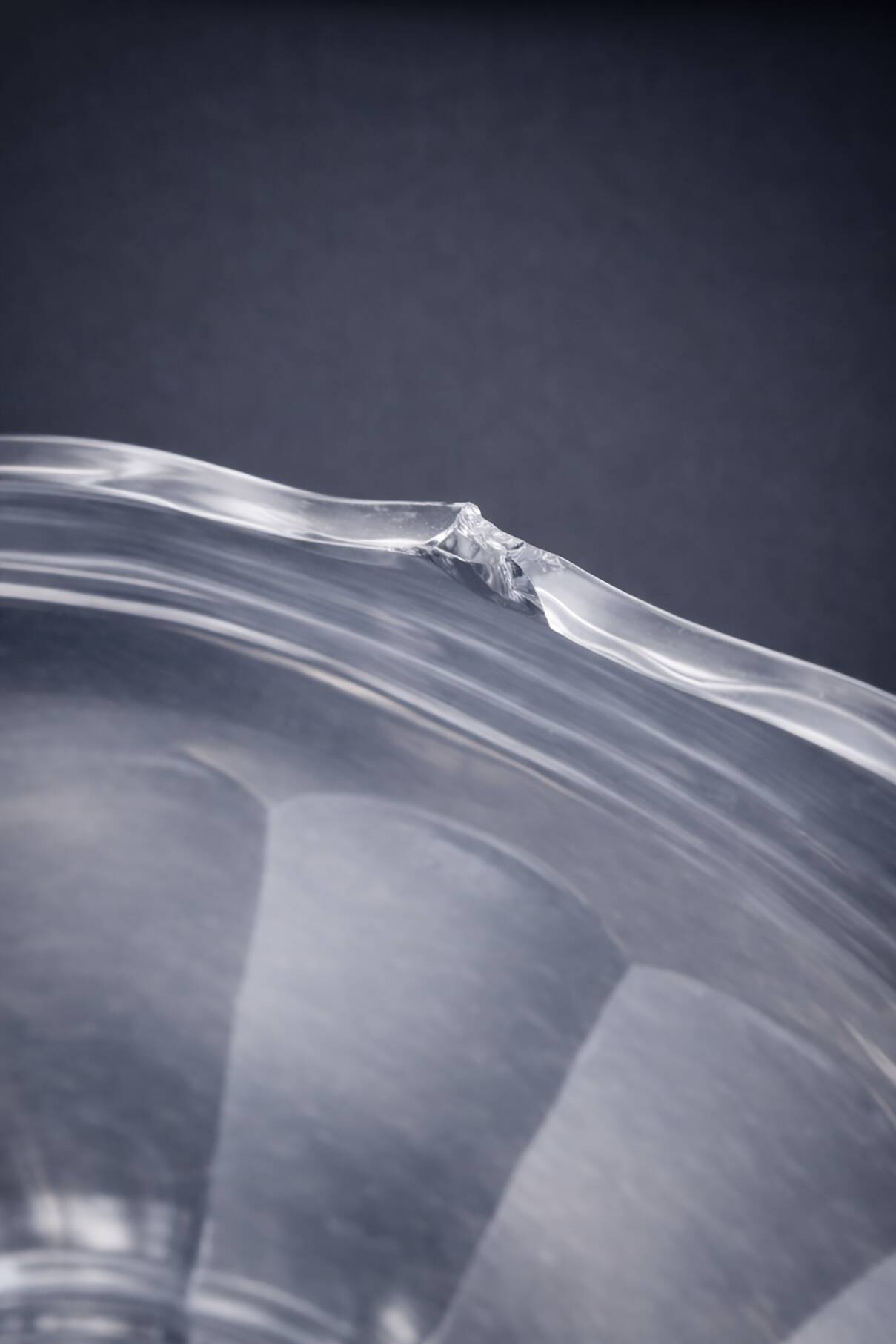 Antique Art Nouveau vase in crystal and patinated bronze – circa 1895–1910