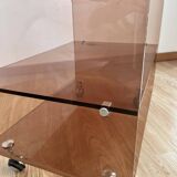 Plexiglass coffee table Michel Dumas