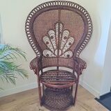 Emmanuelle rattan armchair