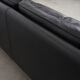 Leather sofa, Danish design, 1960s, manufacturer: Stouby