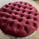 Pouf capitonné