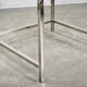1970s Italian Chrome, Brass and Glass Nesting Tables, Set of Three