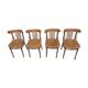 Série de 4 chaises bistrot