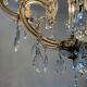 Old Venetian chandelier in crystal and bronze