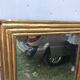 Mirror in between ancient gold leaf 31x97cm