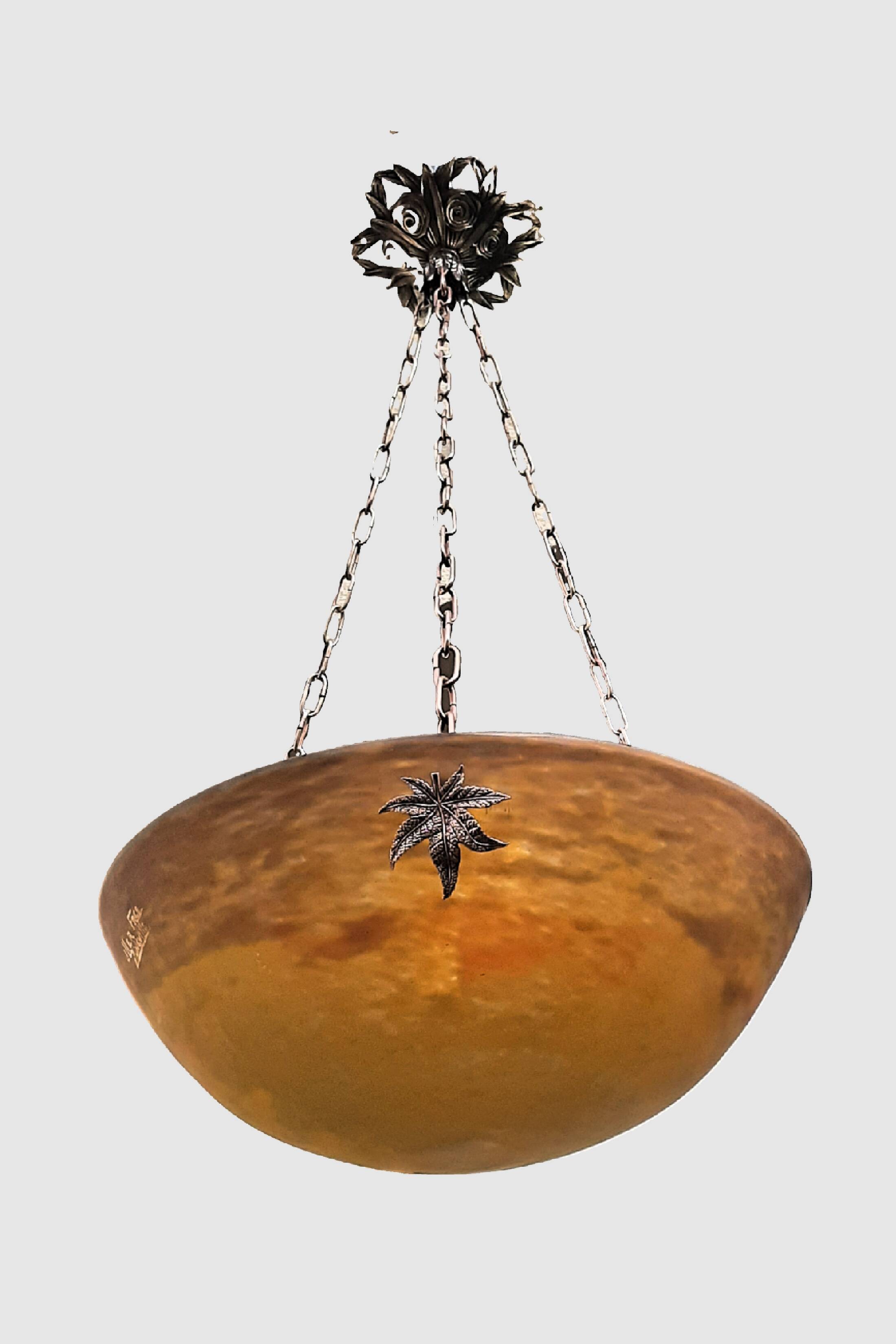 Muller frères suspension art deco