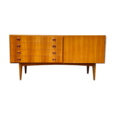 Scandinavian teak row