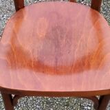 Set of 6 old bistro chairs 2 Thonet and 4 Baumann