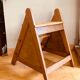 Escalier fermé époque milieu XXe assemblages en mortaises