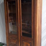 Bookcase showcase walnut end XIX