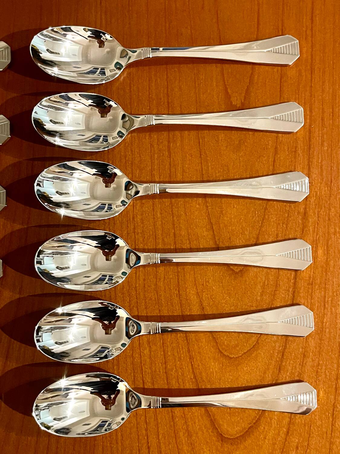 Christofle Atlantide 12 dessert cutlery 17 cm very good summer