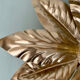 Vintage golden wall light