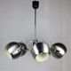 Suspension boule métal vintage 1960