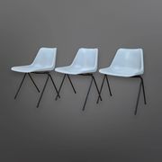 Polyprop stacking chairs by Robin Day for Tecno, Italy 1960s