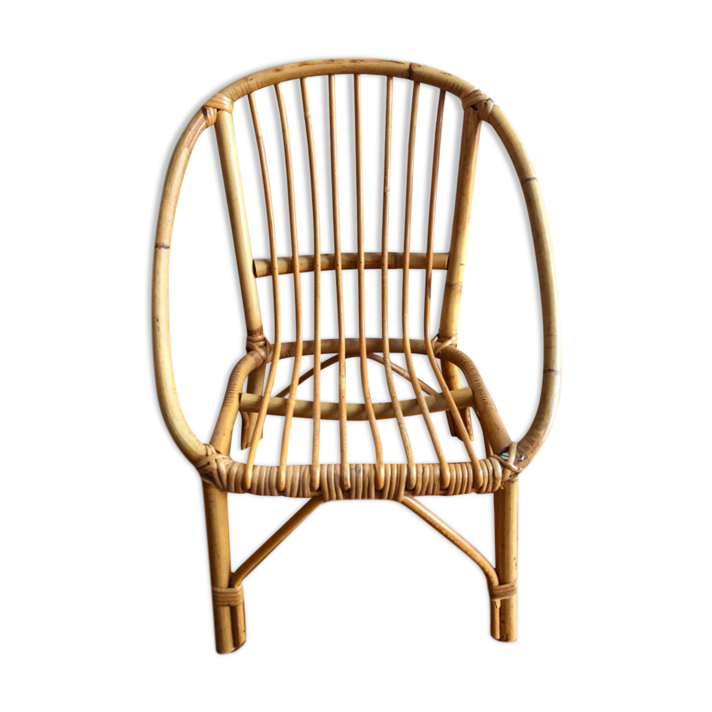 Rattan child chair