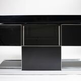 70's bar cabinet designed by Willy Rizzo for Mario Sabot