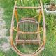 Rocking-chair vintage rotin