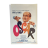 Original Belgian cinema poster "Oscar" Louis de Funes 37x55cm 1967