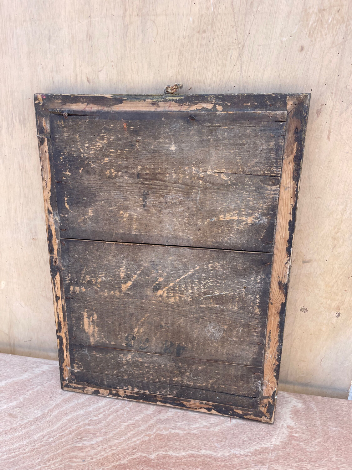 Mirror period louis XVI late eighteenth hau 60 x 44 cm