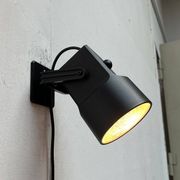 Danish vintage wall lamp Space Age model Lillebror by Bent Gantzel-Boysen for Louis Poulsen, 1970s.