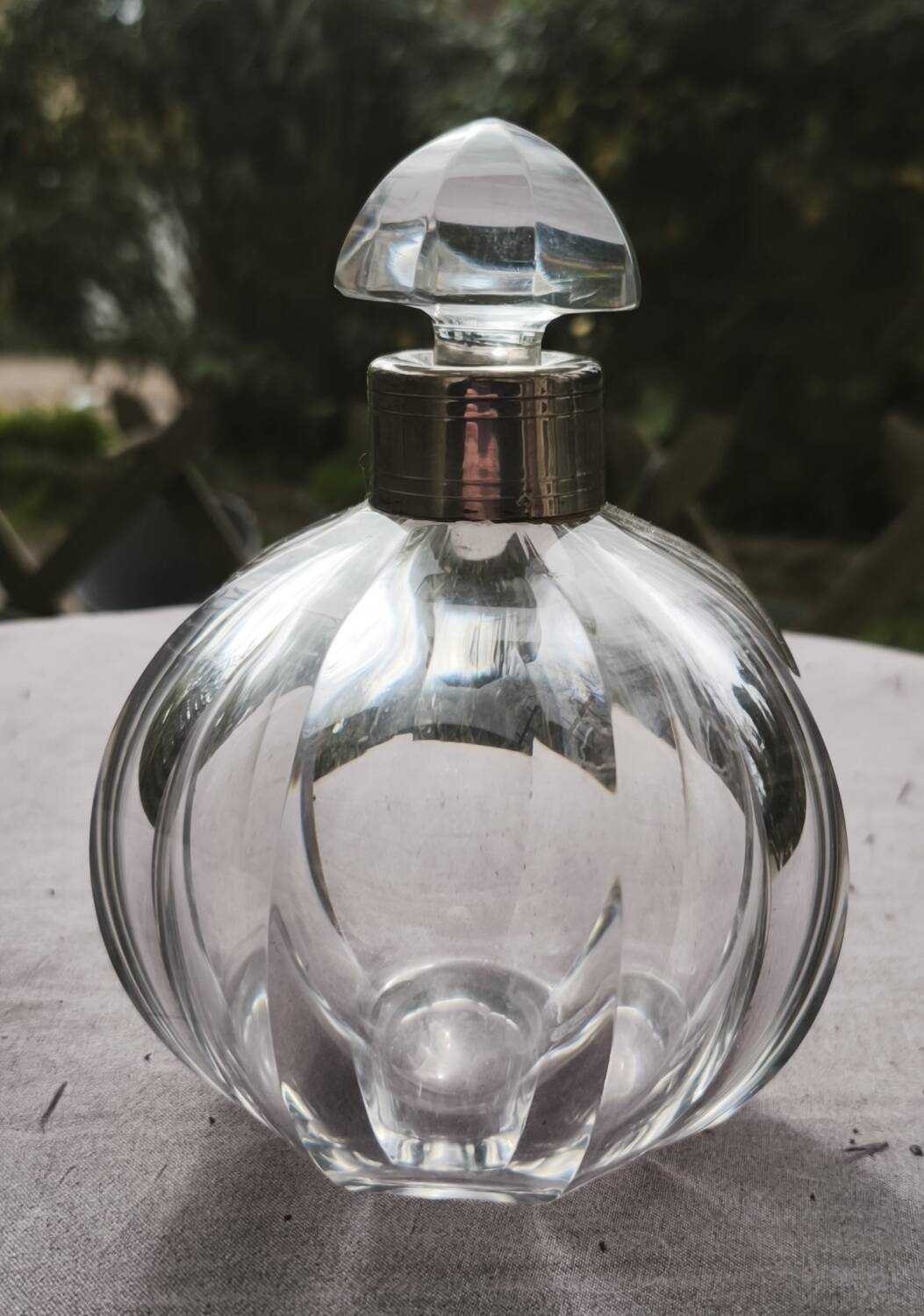 Fontainebleau model bottle by Baccarat