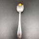 Dessert spoons in silver-white metal